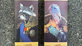 Trash Panda or Thunder Chicken for your Honey Badger?