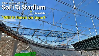 LA Rams Chargers SoFi Stadium Construction Update 1.28.20