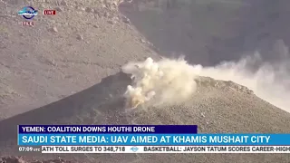 Daily Top News | YEMEN: COALITION DOWNS HOUTHI DRONE | Indus News