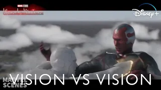 WandaVision Finale | Vision vs White Vision | Marvel Scenes