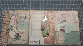 Tissue box junk journal - Part two