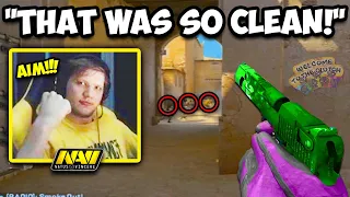 S1MPLE'S CRISP DEAGLE AIM IS BREATHTAKING! NIKO FUNNY MOMENT! CS:GO Twitch Clips