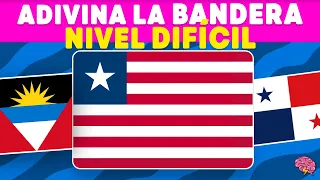 Adivina El País Por La Bandera - NIVEL DIFÍCIL 💢😰 🚩 | MrQuiz