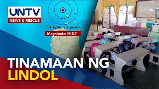 Cagayan Province, niyanig ng magnitude 5.6 na lindol; aftershocks, inaasahan