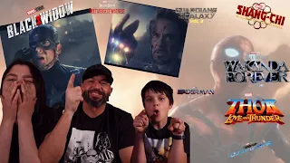 Marvel Celebrates The Movies - REACTION!!! Phase 4 Movies!!!