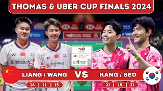 Liang/Wang (CHN) vs Kang/Seo (KOR) | Thomas & Uber Cup Finals 2024 | MD - Group A