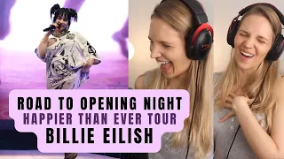 Billie Eilish - Road to Opening Night REACTION - Happier Than Ever, The World Tour