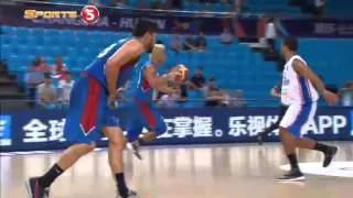Kuwait player loses his cool | 2015 FIBA ASIA CHAMPIONSHIP