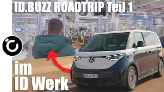 VW ID.BUZZ Langstreckentest: EXKLUSIVE Einblicke ins VW Elektro Werk