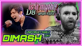 🇰🇿 Dimash - Myth or Real?! | is D8 note really Possible?! | Unforgettable Day | Sasha's Reaction