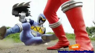 Power Rangers Super Dino Charge Ep 5 - Roar of the Red Ranger - Acting like an T Rex