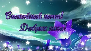 Спокойной ночи! 💫Добрых снов!🌌🌛