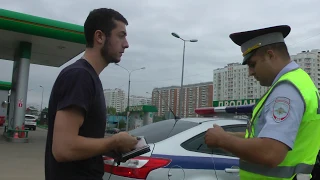 Предупреждаем за встречку. ТиНАО ГИБДД. Щербинка.