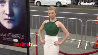 Natalie Dormer "Game of Thrones" Season 3 Premiere Red Carpet Arrivals