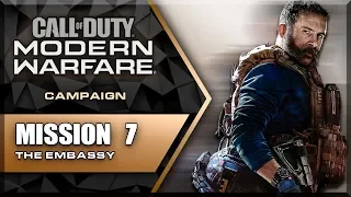 Call of Duty Modern Warfare 2019 Campaign [REALISM VETERAN NO DEATHS] Mission 7 The Embassy