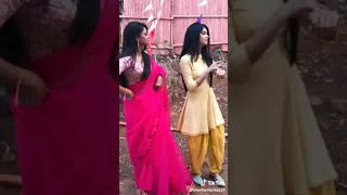 Jijimaa- new tiktok video of bhavika sharma and tanvi dogra