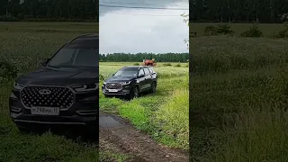 Чери Тигго 8 Про Макс AWD через водную преграду и грунтовку после дождя. Первый тест паркетника