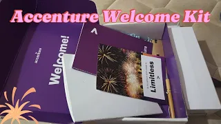 My ACCENTURE Welcome Kit🤗🤗 || New Journey || SriTalks || #sritalks #newjourney #accenture