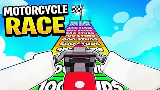 I Got 5,874,964 Speed and Became Fastest in Roblox Motorcycle Race