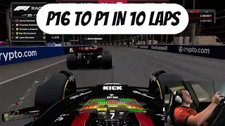 How Thomas Ronhaar Went From P16 To P1 In 10 Laps - PSGL F1 Jeddah