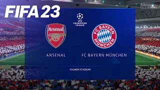 Arsenal vs. Bayern München | UEFA Champions League Quarter Finals @ Falmer Stadium - FIFA 23