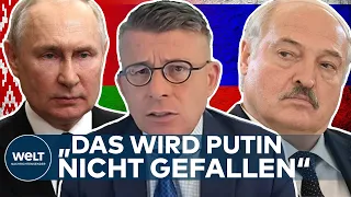 STREITSCHLICHTER IM KREML: "Putin musst plötzlich Lukaschenko dankbar sein" | WELT Analyse