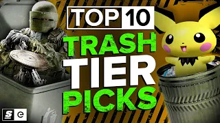 The Top 10 Trash Tier Picks in Esports