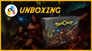 Unboxing - TseuQuesT - Nuevo Dungeon Crawler - 4K