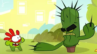 Cactus Attack | Om Nom Stories | Preschool Learning | Moonbug Tiny TV