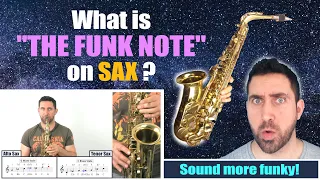 The Funk Note - Saxophone Improvisation Lesson by Paul Haywood