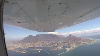 Flying around the Cape Peninsula