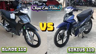 Yamaha Sirius 110 VS Honda Blade 110 ▶️ CÙNG PHÂN KHÚC – NGANG GIÁ – CHỌN EM NÀO 🔴 TOP 5