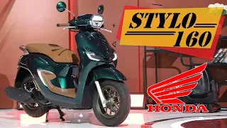 Honda Stylo 160 - The retro modern Scooter launching in India....