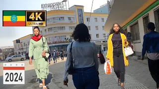 Ethiopia , 🇪🇹 Addis Ababa walking Tour 2024