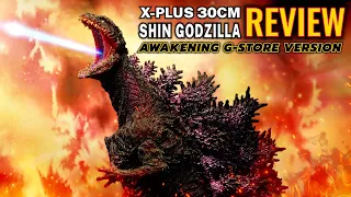 XPLUS SHIN GODZILLA AWAKENING 30CM G STORE FIGURE REVIEW