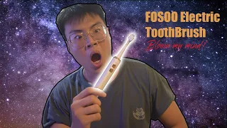 FOSOO Apex Electric Toothbrush Unboxing & Review | It blown my mind!
