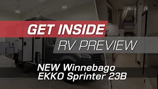 Get Inside: RV Preview | The New Winnebago EKKO Sprinter 23B - LichtsinnRV.com