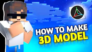 Minecraft Character Modelling is EASY! 🤯 in Prisma 3D Full Tutorial in Hindi(#appsplayz)