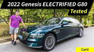 New! 2022 Genesis ELECTRIFIED G80 Review - Test Drive and Road Test "The First EV Car By Genesis"