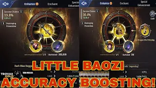 MIR4-LITTLE BAOZI ENHANCED SECONDARY WEAPON AND LEGENDARY ARTIFACT | LUCK OR UNLUCKY DAY FOR BAOZI?