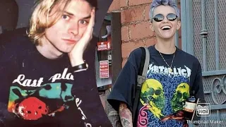 famous celebrities wearing vintage rap and rock shirts