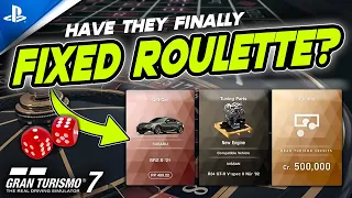 Has Gran Turismo 7 Fixed Roulette Tickets (GT7 update 1.36 PS5)