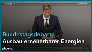 Bundestagsdebatte zum Ausbau erneuerbarer Energien und Energiewirtschaftsrecht am 12.05.22