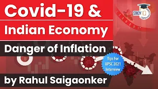 Covid 19 impact on Indian Economy and risk of rising inflation - Economy Current Affairs for UPSC