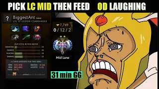 PICK LC MID THEN FEED | ANCIENT BRACKET | Dota2 HIGHLIGHTS