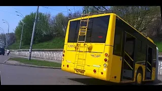 Тролейбус №38/Trolleybus №38.Музей УСВ - Станція Видубичі/Museum 2WWar - Vidybichi metro st.