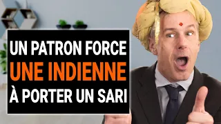 Une INDIENNE se fait RIDICULISER par son PATRON | @DramatizeMeFrance