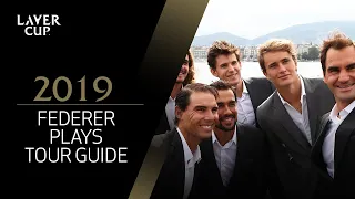 Roger Federer plays tour guide | Laver Cup 2019