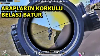 ARAPLARIN KORKULU BELASI BATUR ! YARGI DAĞITTIM SOLO SQUAD PUBG MOBİLE