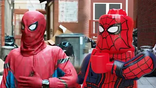 LEGO"Call Me Spider-Man" - Suit Up Scene - Stan Lee Cameo - Spider-Man: Homecoming (2017) Movie